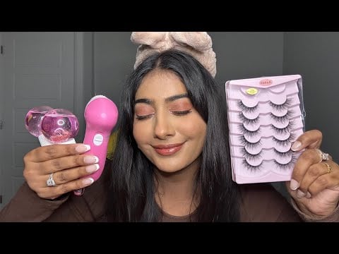 ASMR Pink Triggers 💗 | Tapping, Scratching, Crinkles & Visuals for Sleep & Relaxation