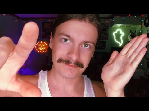 [ASMR] Painting Your Face with Imaginary Paint & Paintbrushes | Visual ASMR Triggers