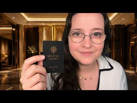 ASMR Luxury Hotel Check In Roleplay ✨ 5 Star Hotel Roleplay
