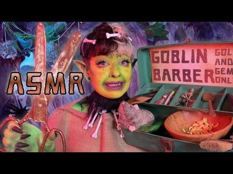 "I Asked for a Trim... Goblin Gave Me TRAUMA" ✂️ ASMR Fantasy Haircut, Relaxing or Revolting?!
