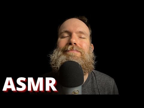 ASMR Mic Scratching with my Beard