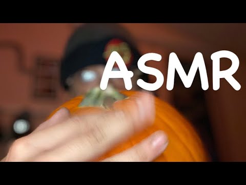 Pumpkin Tapping | ASMR 🎃