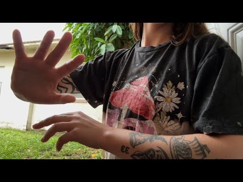 Lofi Hand Movements in a Storm ASMR ⛈️