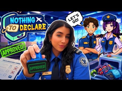 ASMR | The Most Satisfying Airport Security Game ✈️🛃 (Nothing to Declare)