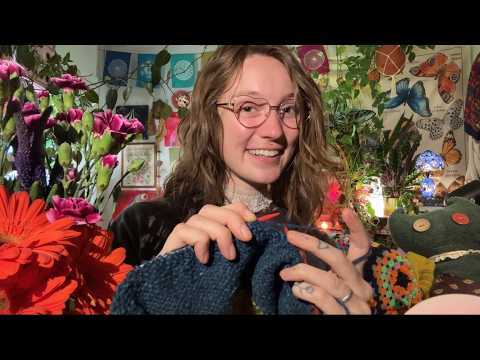 ✨🧶I Volunteer as Your Chatty Co-worker (whispered knit with me)🧶✨ NO MIDROLL ADS