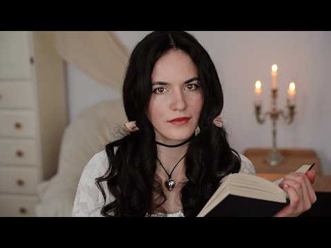 🕯️ASMR ~ study/work with me (Unintelligible Whispers, Candle Crack, Keyboard, Storm )