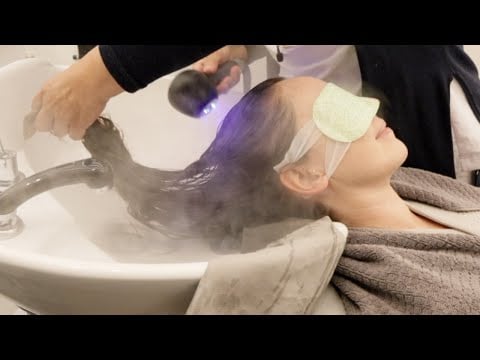 SPA de CABELLO con MASAJE de cuero cabelludo🫧💆 Totalmente RELAJANTE