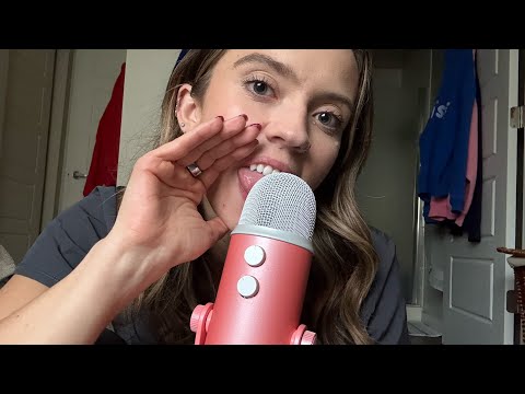 ASMR| Eating My Blue Yeti (high sensitivity)/Inaudible Whispering