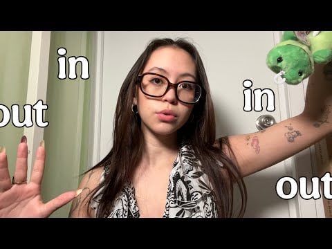 ASMR Objects In and Out of Frame (Fast Aggressive Triggers)