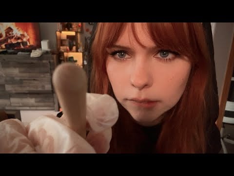 ASMR Normal Human Measures/Inspects Your Face (Actual Camera Touching)