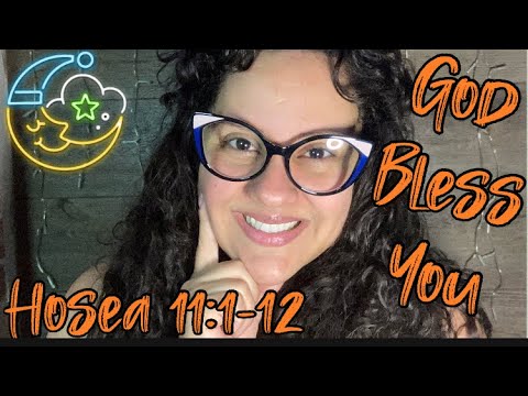 CHRISTIAN ASMR: BIBLE READING “HOSEA 11:1-12” WITH OMY #225