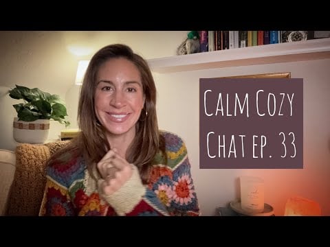 ASMR | Calm, Cozy Chat ep. 33 | Whispered Life Update 🌿 Cardigan Reveal, Library Haul & Travel Plans