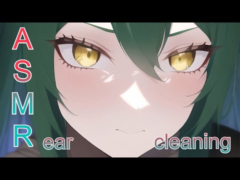 [ASMR] Ear Cleaning And Soft Whispers For Your Rest [Ear to Ear]