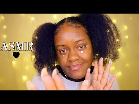 ASMR | Pushing, Plucking & Swiping Away Negative Energy ✨🖤✨