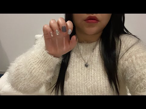 Lofi ASMR 다소 정신 없는 네일 탭핑&카메라 터칭 | nail tapping&camera touching asmr