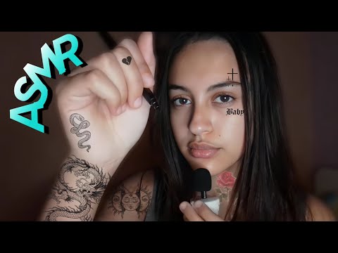 ASMR a MENINA que SENTA ATRÁS de você DESENHA seu CORPO