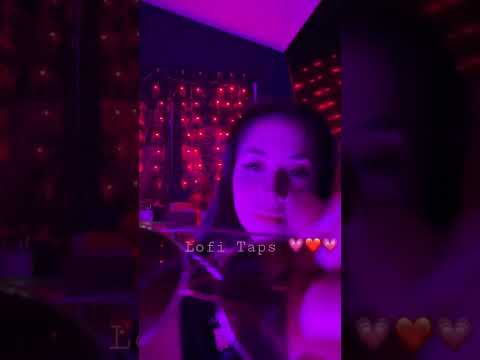 Lofi asmr tapping RELAXING 💗❤️💗 #SHORTS
