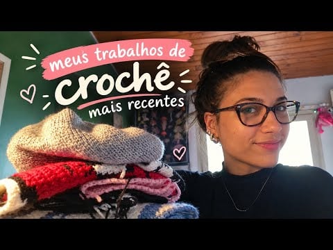 ASMR CROCHÊ E TRICÔ ✨️
