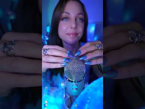 Mic Scratching ASMR 🫠💙💤 #asmr #asmrsounds #asmrvideo