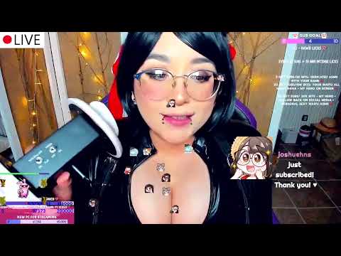 LIVE💗LICKING YOUR EARS UFF UFF💦SENPAI ARA ARA💗 pekeasmr