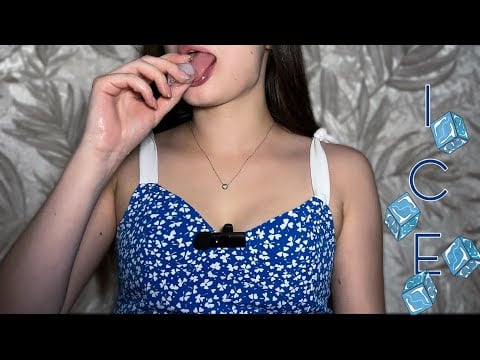 ICE WATER|ASMR🧊