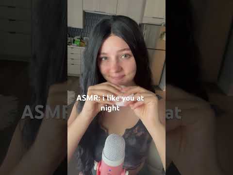 i like you at night 🤍#asmr #girlfriendasmr #whispering #sleepasmr #cozyvibes