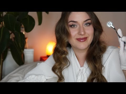 ASMR deutsch Akupunktur & Massage 💆🏻‍♀️ Back Exam, Doctor Roleplay, Oil Massage, Acupuncture Doll