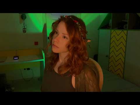 ASMR ~ wood items with Elf-Girl [relaxing sounds]