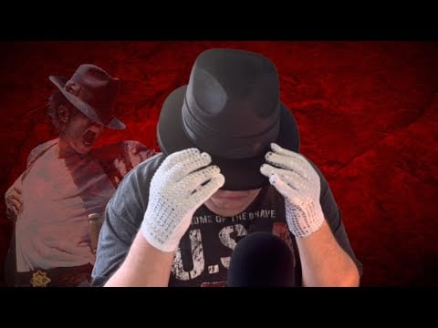 ASMR SINGING MICHAEL JACKSON SONGS + EAR TO EAR GLOVE SOUNDS 