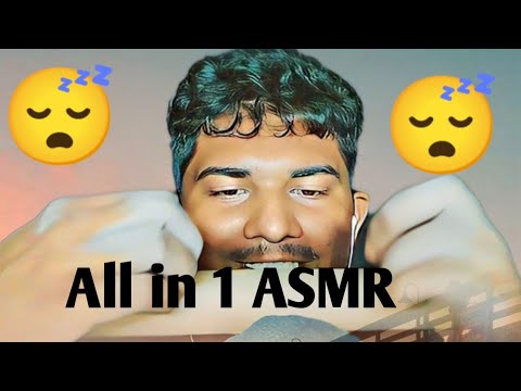 All in 1 ASMR: Tapping, Scratching, Mouth Sounds, Hand Movement and Hand Sounds