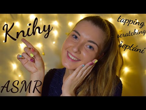 KNIHY📚 | ťukání, povídání, škrábání, listování... | ASMR CZ