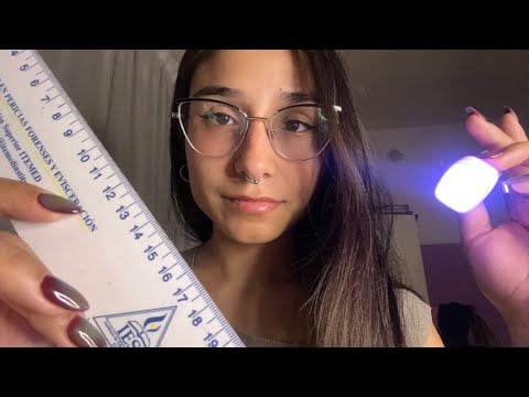 asmr visual con instrucciones, periférico, luces y mouth sounds 