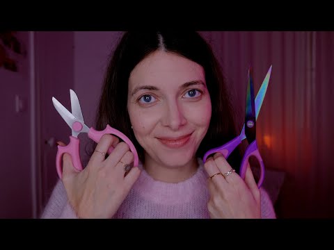 ASMR | mi colección de TIJERAS relajantes