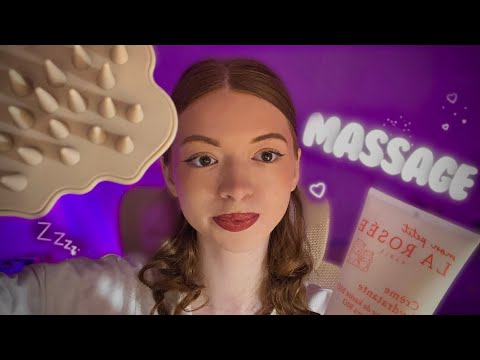 - ASMR - MASSAGE INTENSE (visage, cheveux) 🧸🤍