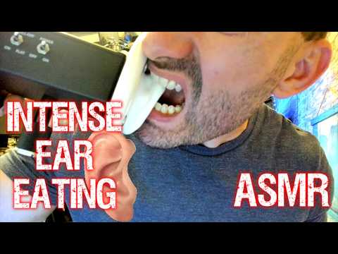 ASMR Intense Ear Eating For Extreme Tingles