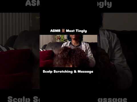 ASMR Mesmerizing Scalp Scatching  #satisfyingvideo #scalpmassage