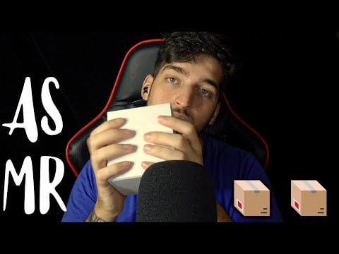 ASMR Tapping con CAJITAS Whispers, Mouth Sounds, Tapping l SeluAsmr!!!📦 📦 📦
