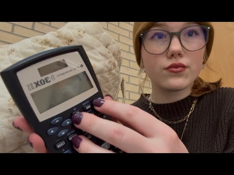 Trying ASMR in the library 📚 