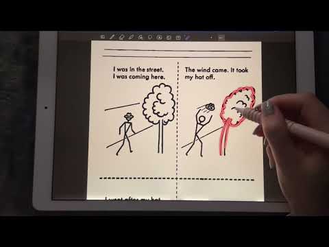 iPad ASMR - Inaudible Reading (Picture Book) - Tracing - Clicky whispers