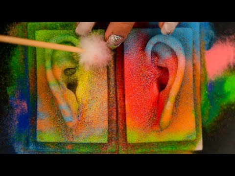 ASMR 30 minutes to satisfy your ears with ultra-fine sand that reaches the eardrum 🌈 sub, No Talking