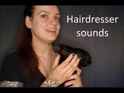 ASMR | Super tingly hairdresser sounds | cutting, spray, shaving, hair, dryer, shampoo