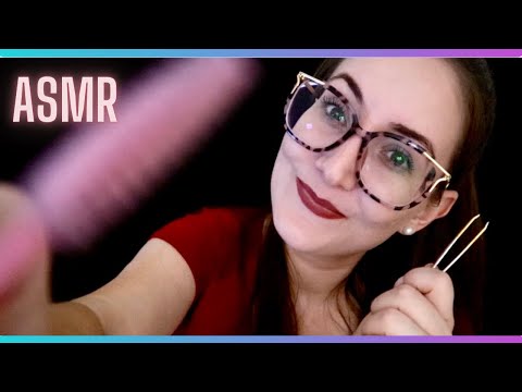 ASMR ROLEPLAY: FAZENDO SUA SOBRANCELHA COMPLETA E COM HENNA 💗