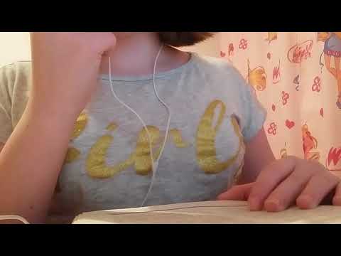 ASMR Bedtime story💤(whispering,hand movements,tapping)|АСМР Сказка ночь(шёпот,движения рук,таппинг)