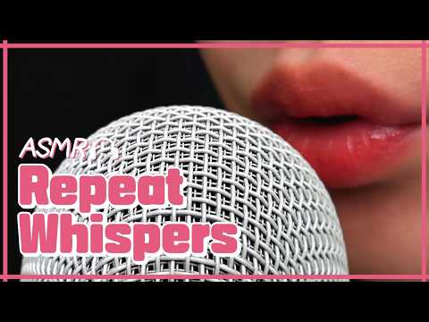[ASMR] The Country of Nobel Literature🏆 Korean Repeating Word Triggers for Deep Sleep