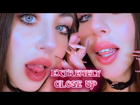 ASMR {EXTRA Close-up Mouth Triggers and Trigger Words} Gentle Whisper, Breathing | Extra satisfying