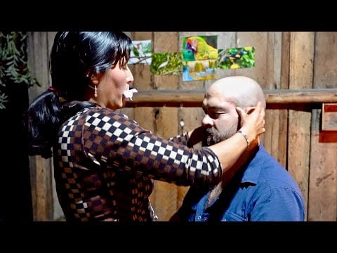 Spiritual cleansing (limpia espiritual) ASMR massage and neck cracking by Doña Esperanza in Cuenca