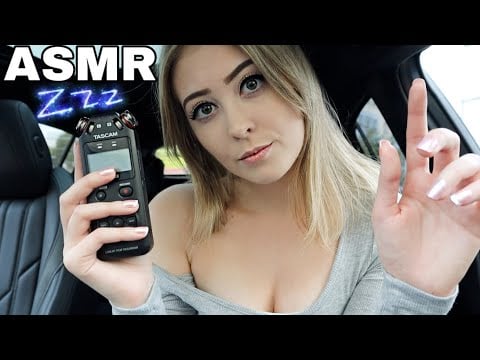 ASMR: POUR DORMIR RAPIDEMENT DANS MA VOITURE... 😍 (frissons intenses) 💤🚗