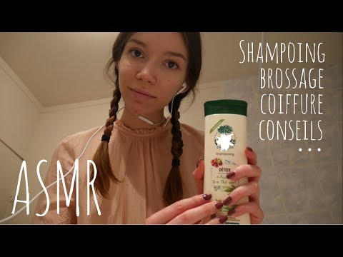 ASMR | Ma routine capillaire sur tes cheveux !