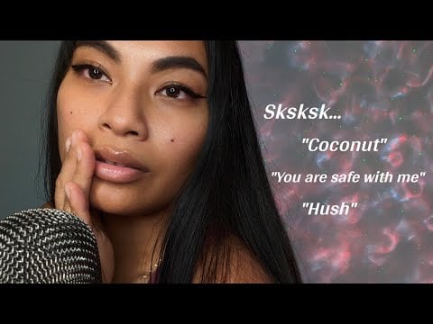 ASMR Repeating And Whispering Trigger Words
