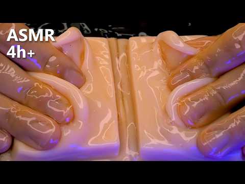 【ASMR】4時間流しっぱなし対応🎧️😴究極の睡眠トリガー8種 (No Talking)